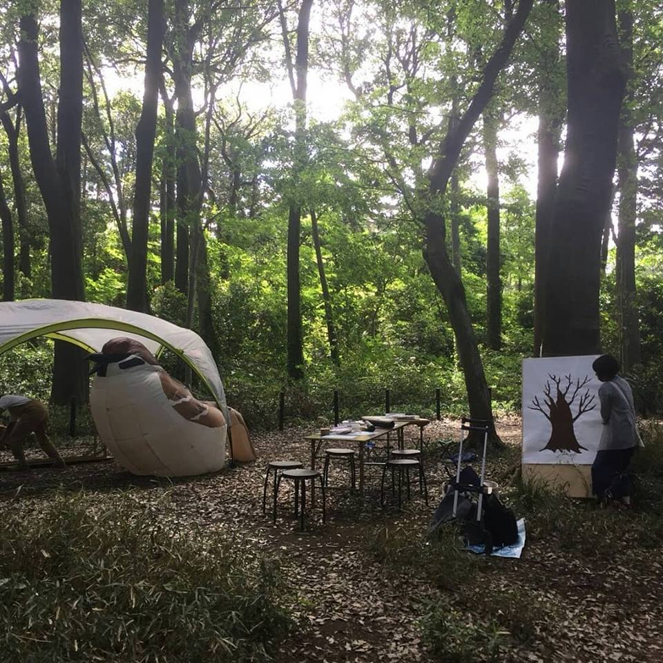 石神井氷川神社「井のいち」ワークショップ終了しました。